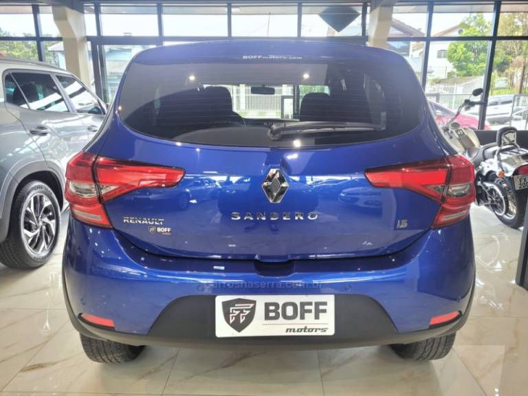 RENAULT - SANDERO - 2019/2020 - Azul - R$ 64.900,00