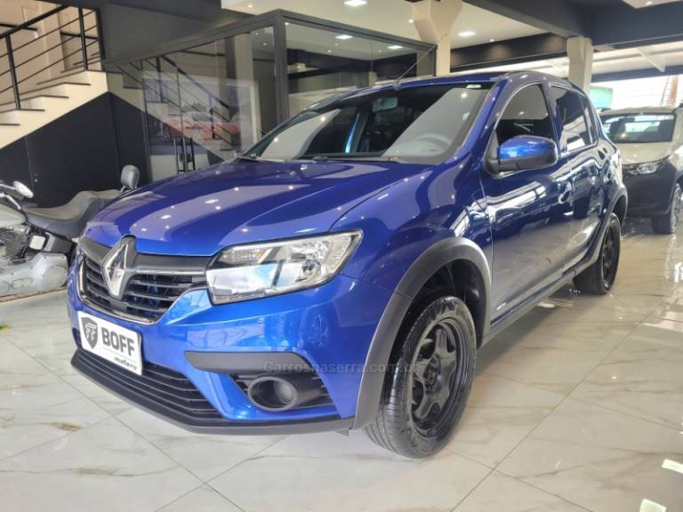 RENAULT - SANDERO - 2019/2020 - Azul - R$ 64.900,00