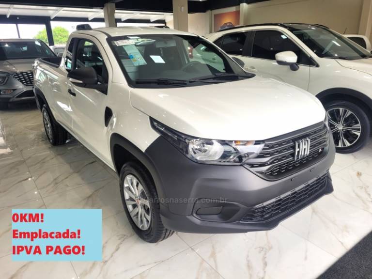 FIAT - STRADA - 2024/2025 - Branca - R$ 105.900,00