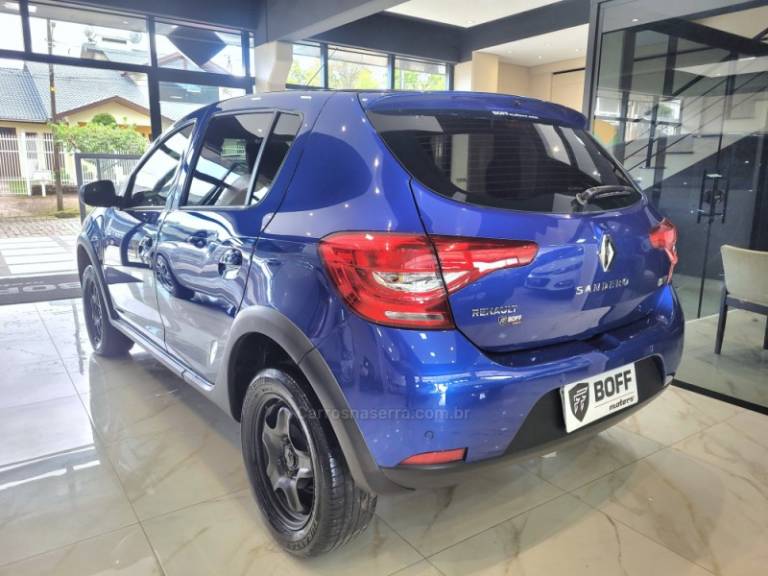 RENAULT - SANDERO - 2019/2020 - Azul - R$ 64.900,00