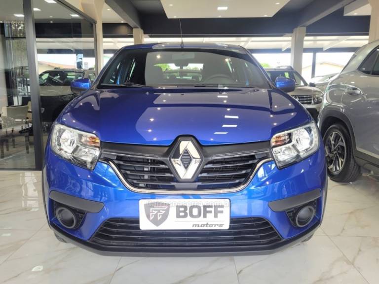 RENAULT - SANDERO - 2019/2020 - Azul - R$ 64.900,00